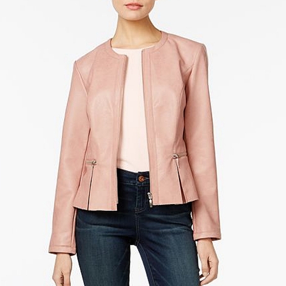 INC International Concepts Jackets & Blazers - INC | Faux Leather Jacket